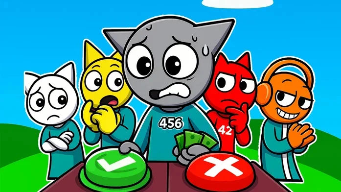 Игры Спрунки: Игрок 456 на Пикабу Игры