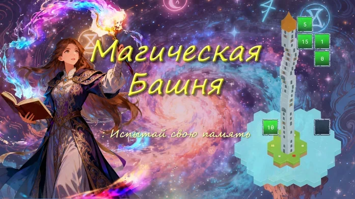 Магическая Башня: Испытай свою память на Пикабу Игры