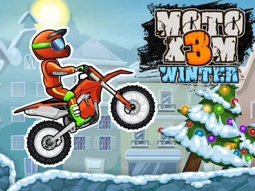 Moto X3M Winter на Пикабу Игры