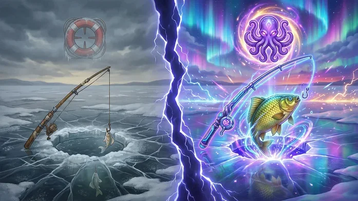 Зимняя Рыбалка на Пикабу Игры