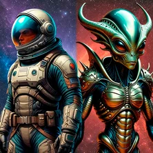 Столкновение Рояль: Чужие против Колонистов на Пикабу Игры