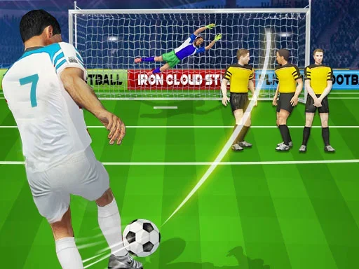 Футбольный удар: пенальти на Пикабу Игры