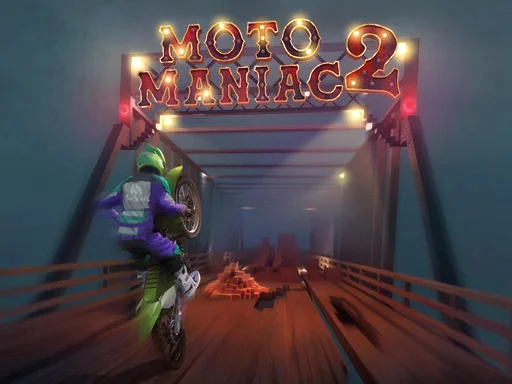Мото Маньяк 2 на Пикабу Игры