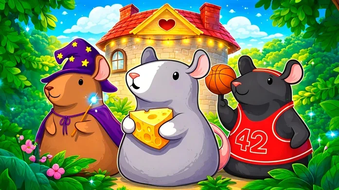 Домик Крыс - Нонограм на Пикабу Игры