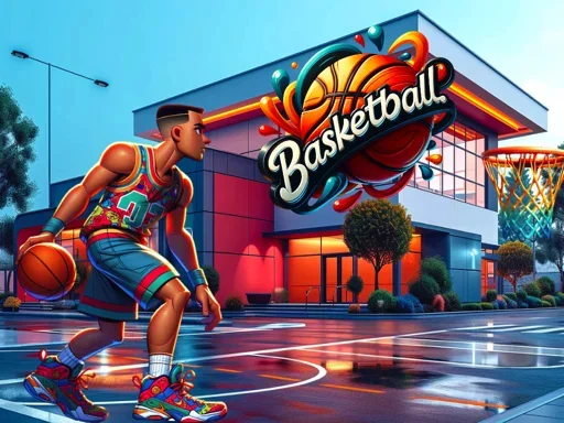 Ultimate Hoops Showdown: Баскетбольная арена на Пикабу Игры