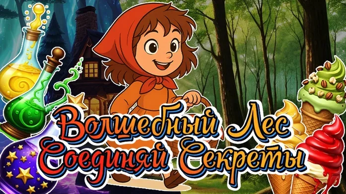 Волшебный Лес - Соединяй Секреты на Пикабу Игры