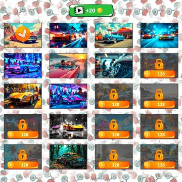Собирай ретро-автомобили в увлекательной игре! Перемещай части, чтобы восстановить картинки. Развивай логику и внимание, наслаждаясь классическими авто.