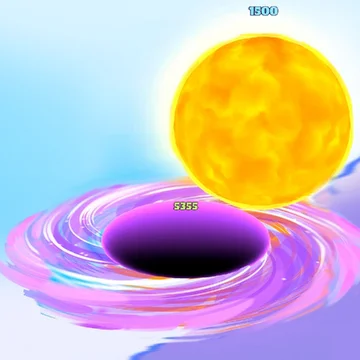 Вам предстоит управлять черной дырой, съедать все на своем пути, чтобы вырасти до огромных размеров! Улучшайте свою черную дыру, чтобы получить преимущество! Люди, машины, огромные здания... А может, попробуем съесть планету? Черная дыра поглощает машины!