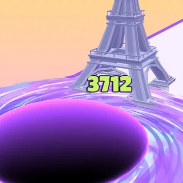 Вам предстоит управлять черной дырой, съедать все на своем пути, чтобы вырасти до огромных размеров! Улучшайте свою черную дыру, чтобы получить преимущество! Люди, машины, огромные здания... А может, попробуем съесть планету? Черная дыра поглощает машины!