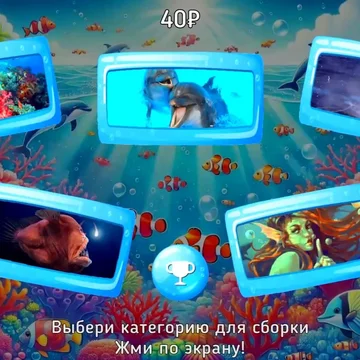 
Пазлы для детей: море и океан - это увлекательная, настольная и бесплатная игра. С очень красивыми картинками морских и океанических глубин, и их обитателями. Позволяет отдохнуть и расслабиться в своё удовольствие.
