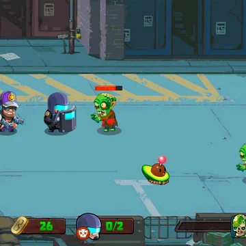 "Спецназ и Растения против Зомби" - увлекательная стратегическая игра в жанре "Защита Башни", в которой можно улучшать и открывать как новых членов отряда спецназа, так и растения, которые будут совместно противостоять волнам наступающих зомби.