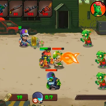 "Спецназ и Растения против Зомби" - увлекательная стратегическая игра в жанре "Защита Башни", в которой можно улучшать и открывать как новых членов отряда спецназа, так и растения, которые будут совместно противостоять волнам наступающих зомби.