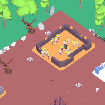 Возглавь свою армию нежити - чтобы победить этих слащавых рыцарей.