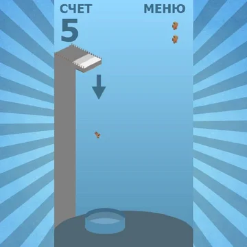 Это простая и веселая игра понравится как детям, так и взрослым. Точно рассчитывайте каждый прыжок, чтобы попасть в бассейн.