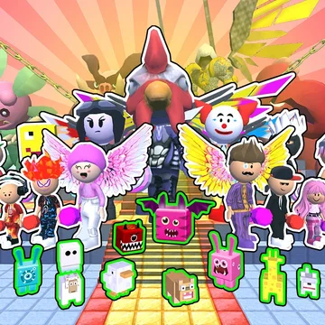 Качай свои мышцы, чтобы вырваться из страшного замка! Качайся и становись сильнее! Сражайся с боссами, соревнуйся с другими игроками в реальном времени!