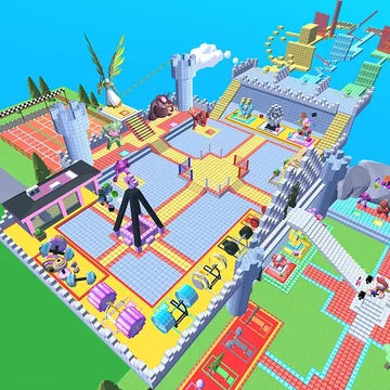 Качай свои мышцы, чтобы вырваться из страшного замка! Качайся и становись сильнее! Сражайся с боссами, соревнуйся с другими игроками в реальном времени!