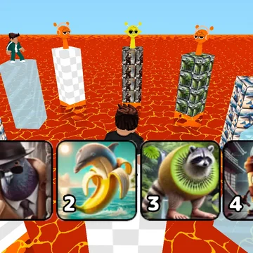 «Обби: Угадай Итальянское Животное» — увлекательная аркада 🔥 где нужно угадывать брейнрут мемы с любимыми итальянскими животными по звуку! 🔊🦆