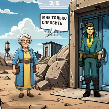 Стань охранником в постапокалиптическом убежище! Проверяй документы, багаж, лови злодеев и мутантов. От твоего выбора зависит — друг или враг войдёт в ворота!