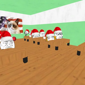 «Заходи сюда в Новый Год» - это игра в жанре приключения. Исследуй город мемов, выполняй задания, собирай игрушки чтобы украсить новогоднюю елку. 🎄