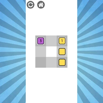 Простая, но увлекательная игра, которая понравится многим. Просто передвигай квадраты.