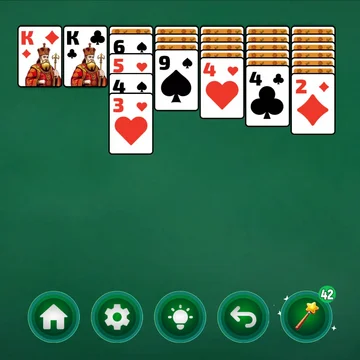 "Пасьянс Косынка: Вечная русская классика" — играйте бесплатно, наслаждайтесь русским стилем карт и классическим геймплеем. Станьте мастером пасьянса!