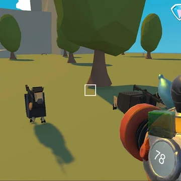 Динамичный шутер от первого лица, где ваше главное оружие — пушка, стреляющая коробками!