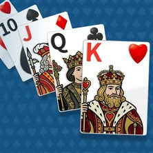 Пасьянс Косынка Крупные карты на Пикабу Игры