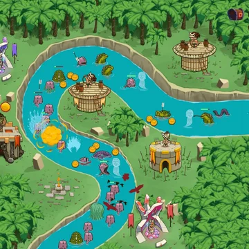 Увлекательная стратегия с элементами экшена и магии!