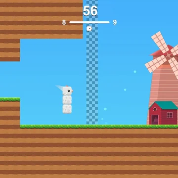 Чикз Стак — это динамичная аркадная игра, в которой вы складываете летающих куриц, чтобы преодолевать препятствия и выживать на ярких и сложных уровнях. Легко начать играть, но для создания идеальной башни потребуются навыки и точное чувство времени!