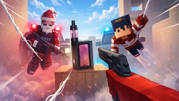 Блок - Вейп на Паутине: 2 Игрока на Пикабу Игры