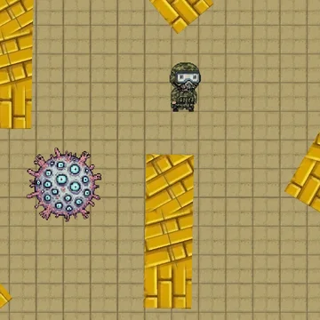 Бекрумс с другом - игра, где вам нужно убежать из Закулисья! Играйте один или с другом, найдите выход и избегайте страшных монстров.