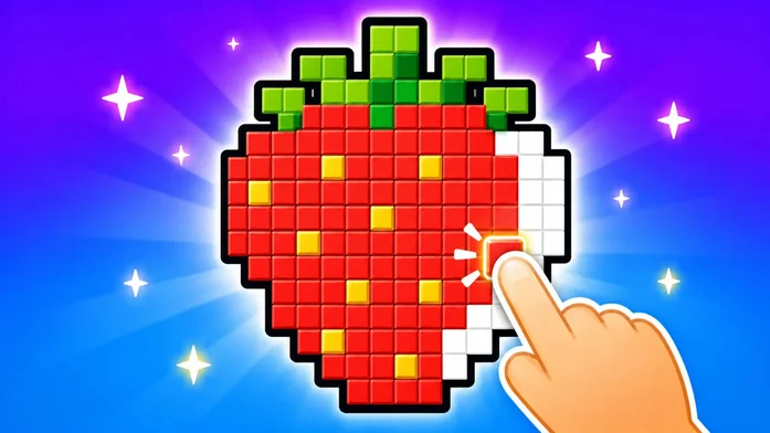 Раскрась Клеточки на Пикабу Игры