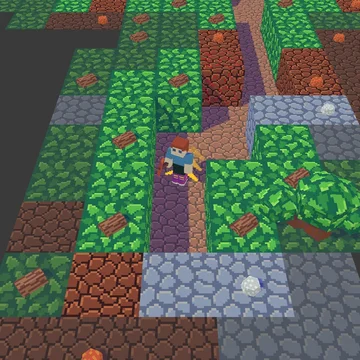 Интересная игра про добычу ресурсов. Построй летающую тарелку и улети с планеты.