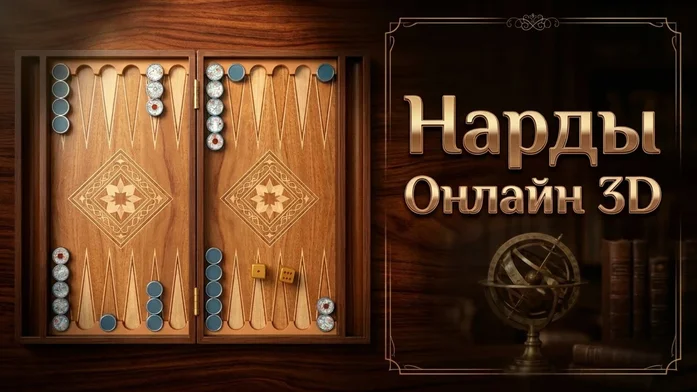 Нарды Онлайн 3D на Пикабу Игры