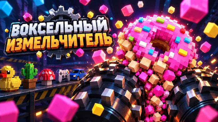 Воксельный Измельчитель на Пикабу Игры