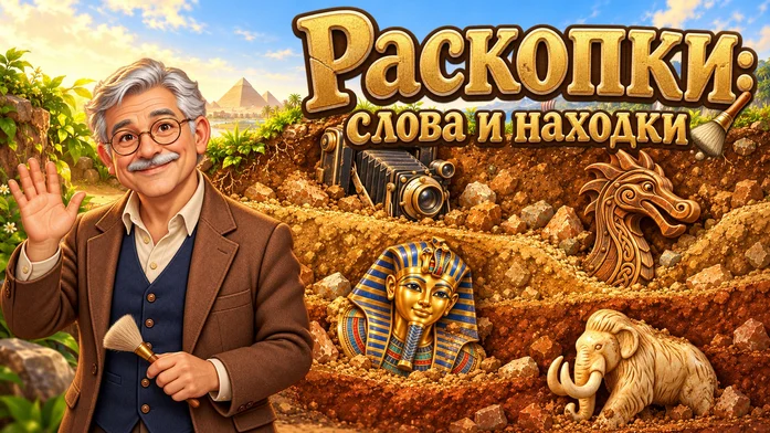 Раскопки: слова и находки на Пикабу Игры