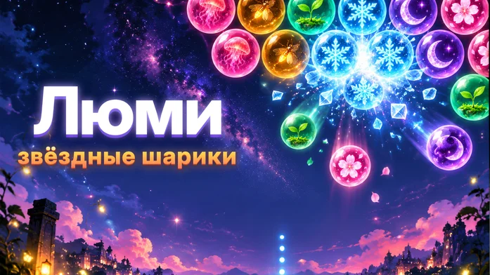 Люми: звёздные шарики на Пикабу Игры