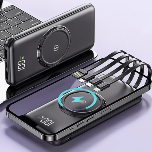 Powerbank с беспроводной зарядкой, 30 000 мАч