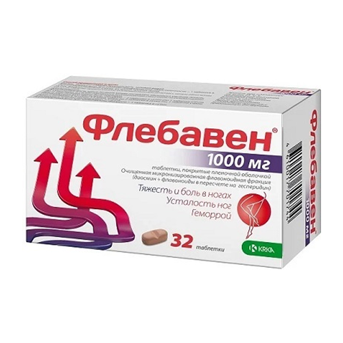 Флебавен, таблетки