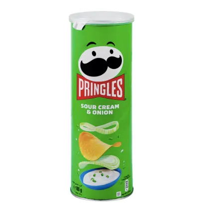 Чипсы картофельные PRINGLES Сметана и лук, 165г
