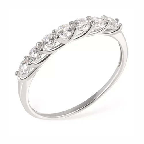 Кольцо дорожка с фианитами