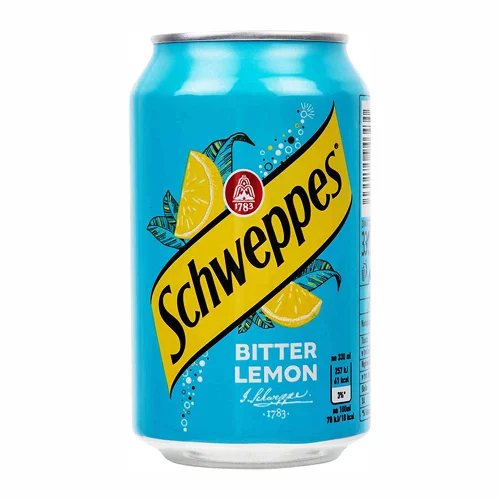  Напиток Schweppes Bitter Lemon, 0,33л